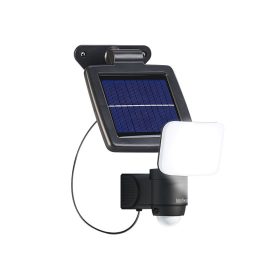 Napelemes reflektor lámpa rendkívül fényes 1W-os LED-del és PIR mozgásérzékelővel