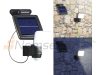 Napelemes reflektor lámpa rendkívül fényes 1W-os LED-del és PIR mozgásérzékelővel