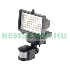   Napelem LED reflektor, mozgásérzékelő 600 lumen IP44 külön szerelhető napelemmel