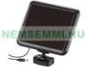 Solar LED outdoor spotlight, with motion sensor, 600 lumens, IP44