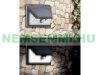 Solar LED wall lamp 2 pieces, with motion sensor, rechargeable battery 350 lm, 7.2 W