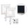 Solar LED reflector 2 pcs, 6 SMD LEDs, 20 lumens each, IP44