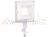 Solar LED reflector 2 pcs, 6 SMD LEDs, 20 lumens each, IP44