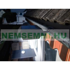   Napelemes LED reflektor 2 darab, 20 lm, fényérzékelővel fekete