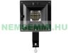 Solar LED spotlight 2 pieces, 20 lm, with light sensor, black