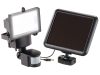 COB-LED Solar wall spotlight with PIR motion sensor, 12 watts, 600 lumens IP44