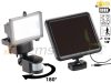 COB-LED Solar wall spotlight with PIR motion sensor, 12 watts, 600 lumens IP44