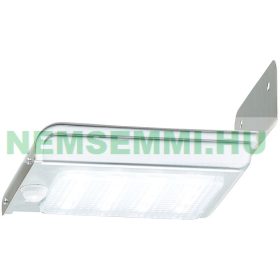   Napelemes LED-es fali lámpa rozsdamentes acél, fény- és mozgásérzékelő 48 lm 0,5 W