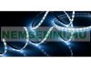 Napelemes LED szalag 2 darab, 180 fehér LED-del, IP65