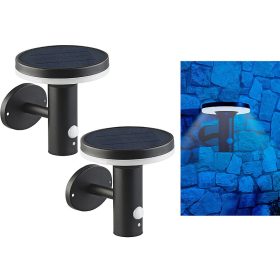   WL-600 Prémium LED napelemes fali lámpa 2 darab, PIR érzékelővel alkonyat érzékelővel 600 lumen