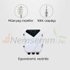 Napelemes öntöző szivattyú készlet 110V 750W mélykútszivattyú 9 m³/h 45 méter 3x410W napelem