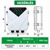 Napelemes öntöző szivattyú készlet 410W napelem, 300W mélykútszivattyú 1,7 m³/h 45 méter 