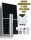Solar irrigation pump set 24V 300W deep well pump 4 m³/h 35 meters lifting height 410W mono solar panel - solar controller - irrigation with deep well pump and solar energy!