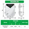 Napelemes öntöző szivattyú készlet 2 x 410W napelem, 500W mélykútszivattyú 1,7 m³/h 109 méter