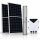 Napelemes öntöző szivattyú készlet 3 x 410W napelem, 600W mélykútszivattyú 4 m³/h 80 méter - szolár 