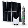 Napelemes öntöző szivattyú készlet 3x410W napelem, 750W mélykútszivattyú 2 m³/h 150 méter