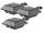  Solar LED spotlight 160 lm 2W PIR sensor black set of 3