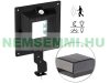  Solar LED spotlight 160 lm 2W PIR sensor black set of 3