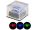 Napelemes RGB LED térkő szürkületérzékelővel, 7x5,4x7 cm IP44