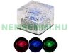 Napelemes RGB LED térkő szürkületérzékelővel, 7x5,4x7 cm IP44