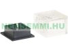 Napelemes RGB LED térkő szürkületérzékelővel, 7x5,4x7 cm IP44