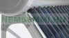 Solar collector system SP-H with 200-liter pressure-resistant external-internal stainless steel tank with 20 vacuum tubes with stainless steel frame
