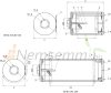 Horizontal 100 liter SunSystem BB type electric hot water tank Horizontal wall boiler DHW with 2kW heating insert