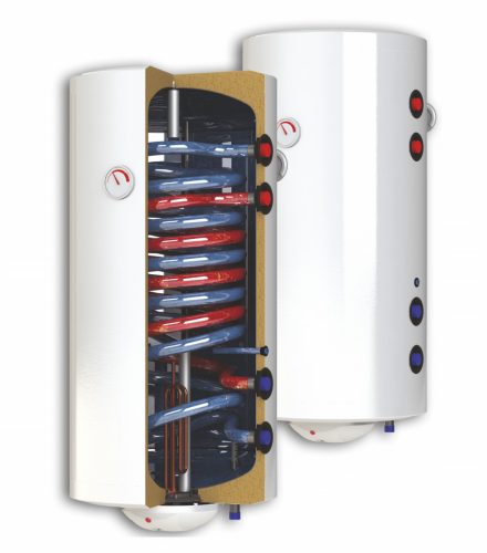 SunSystem 150l indirekt FALI tároló, RITKA 2 hőcserélős kivitel