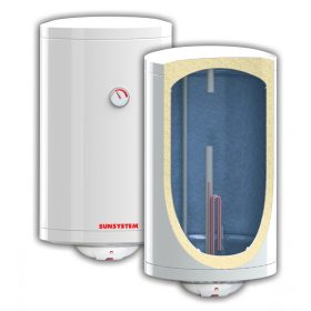 100 literes SunSystem melegvíz tároló villanybojler beépített 2kW fűtőbetéttel. Használati melegvíz