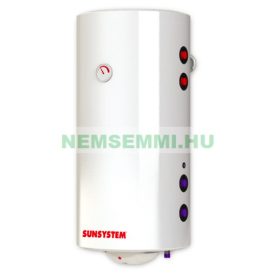 Sunsystem MB-120 2 hőcserélős indirekt tároló balos