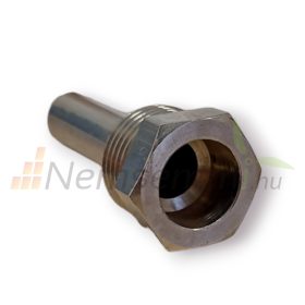   Hőmérséklet mérő merülőhüvely 1/2" menet 50 mm hüvely hőmérő, hőmérséklet érzékelő szonda számára