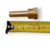 Temperature measuring immersion sleeve 1/2" thread 50 mm sleeve for thermometer, temperature sensor probe