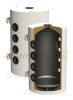 Heating-cooling buffer tank for 50-liter heat pumps - heat-insulated 50-liter tank without heat exchanger for cold and hot water storage. Sunsystem PSM 50
