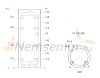 Heating narrow buffer tank - thermally insulated 300-liter tank without heat exchanger for hot water storage. Sunsystem PS 150