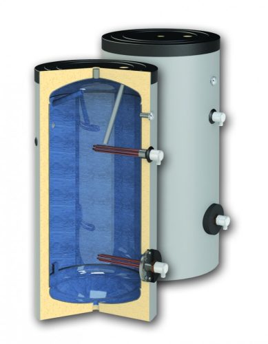 150 liter SunSystem boiler without heat exchanger. Hot water storage enamelled tank HMV