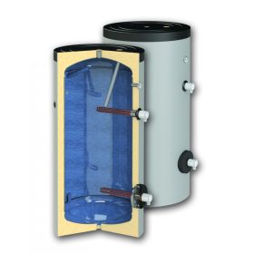   200 literes SunSystem bojler hőcserélő nélkül. Használati melegvíz tároló zománcozott tartály HMV