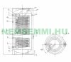 400 liter SunSystem 2 standing water heater with heat exchanger, DHW storage with extra large heat exchangers for solar collector or heat pump. Domestic hot water tank, glass-ceramic coating