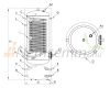 Heat pump compatible 250/60 boiler Indirect storage with buffer tank combined with heat exchanger built into DHW