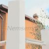 Függőleges szélturbina D500 vertikális tengelyű 6 lapátos szélkerék áramtermelésre 12V 24V 500W 