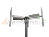 Vertical wind generator D750 vertical axis 3 bladed wind wheel for power generation 24V 36V 750W
