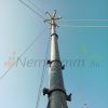 Vertical wind generator E1000 vertical axis 6-bladed wind wheel for power generation 24V 1000W
