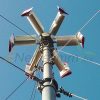 Függőleges szélturbina E2000 vertikális tengelyű 6 lapátos szélkerék áramtermelésre 24V 2000W