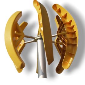   Függőleges tengelyű szélturbina SW300 12V 24V 300W 6 lapáttal, vertikális tengelyű szélkerék áramtermelésre