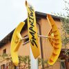 Függőleges tengelyű szélturbina 24V 500W vertikális szélturbina