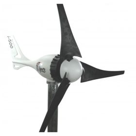   Szélgenerátor 500W AC 24V Breeze 500 váltóáramú szélturbina. Lapátátmérő 103 cm, szelesebb helyekre javasolt.  2 év garancia!