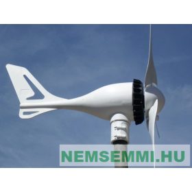 Szélgenerátor szélturbina 500W AC 12V I-500 rotorátmérő 103 cm. Szelesebb helyekre javasolt. 2 év ga