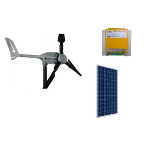   Szélkerék 24V 1200W 210 cm + napelem 41V 310W + 24V hibrid töltésvezérlő mindkettőhöz. Szél- és napenergia készlet. 210 cm-es rotorátmérő
