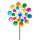 Wind wheel colorful 48 cm diameter "Galaxy" pinwheel ornament toy colorful garden decoration that can be inserted into the ground