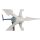 Wind wheel wind turbine 5 blades 1000W AC 48V Breeze I-1000 wind energy 220 cm rotor diameter 2 year warranty!