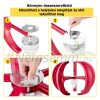 Vertical Axis Wind Turbine 100W 12V Wind Generator with 5 Blade Wind Wheel Power Indicator